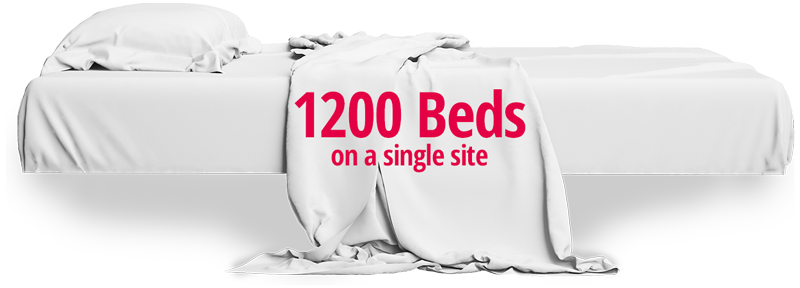 1200 Beds in Dormitory Munich